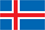 Iceland flag.