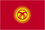 Kyrgyzstan flag.